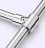 Stainless Steel Boat Pipe Connector Marine Grade Adapter For Yacht Deck Dock Guardrail Systems & Outdoor Construction
