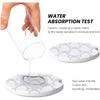 Blue Bow Car Cup Coaster 2 Pack Ceramic Absorbent Car Coasters 2.56 Inch Non-Slip Car Cup Holder Interior Car Accessories For Women Girls Cup Mats