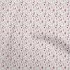 oneOone Cotton Flex Red Fabric Watercolor Floral Fabric For Sewing Printed Craft Fabric By The Yard 40 Inch