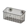 Multi Functional Bathroom Suction Cup Corner Shelf Rotating Sponge Holder  Kitchen Supplies