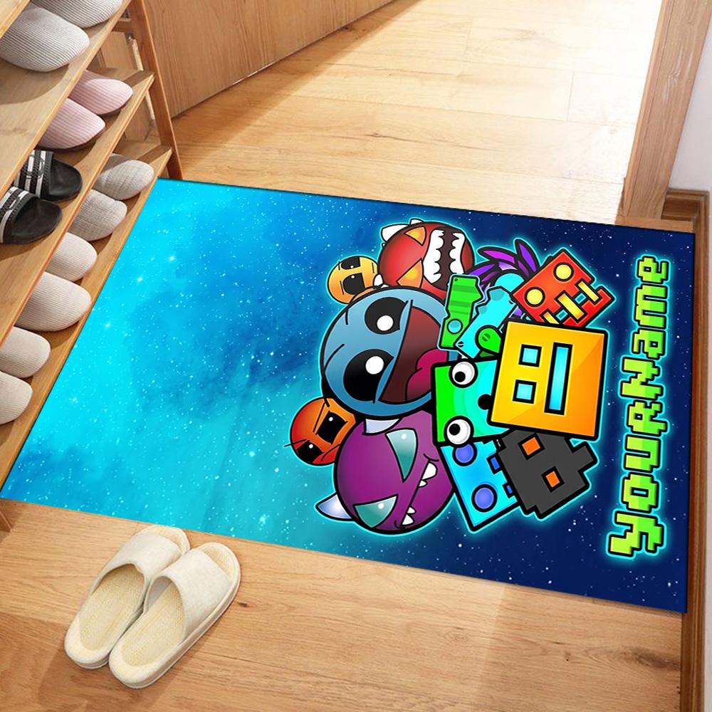 Roblox 266 Customized Name Carpet Perfect for Outdoor Balcony Study Room Living Rooms Anti-slip Rug Decorate Offices Spiritual Gift
