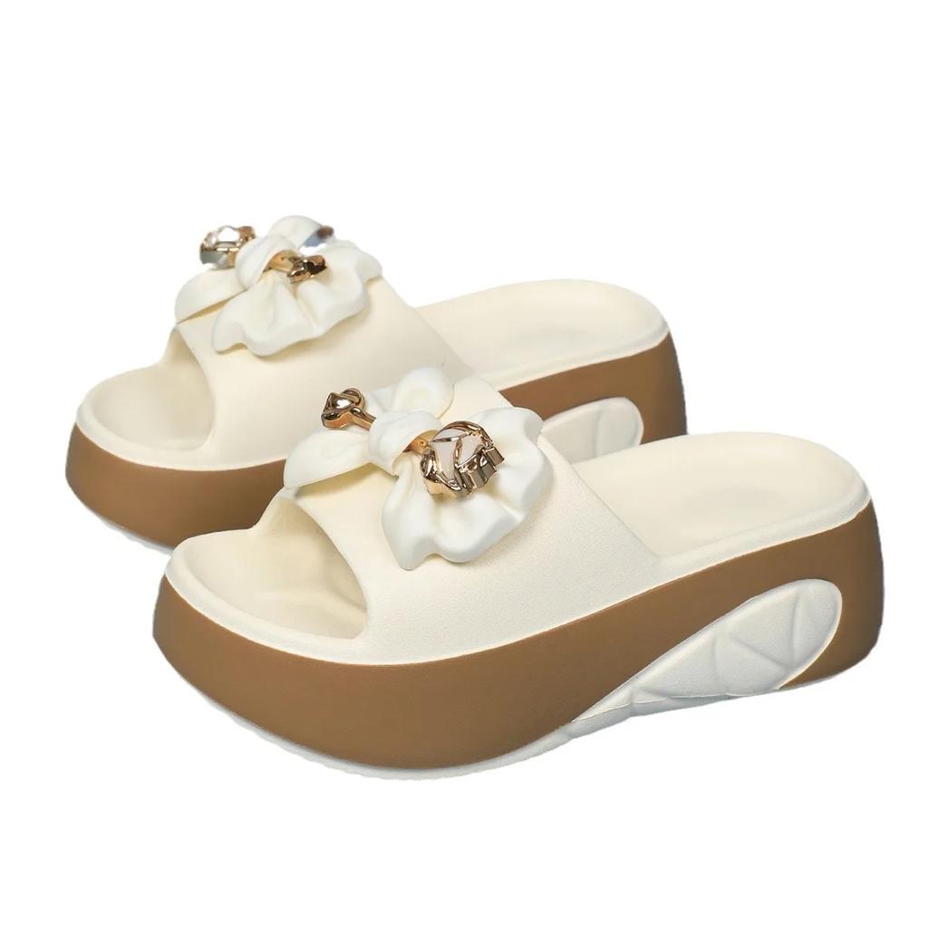 2025 Women Slippers EVA Soft Sole Summer Casual Women Platform Sandals Fashion Non-Slip Beach Slippers Luxury Slides Women