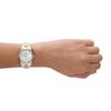Emporio Armani Date Stainless Steel Watch Three-Hand Two-Tone