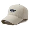 New Baseball Cap Embroidered Letters Fashion Versatile Cap Men's and Women's Peaked Cap Sunshade Sunscreen Baseball Cap