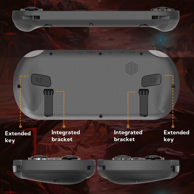 SF3000 Retro Handheld Video Game Console Player With 2 Game Pads Linux System 4.5 Inch Screen 3000mAh Portable Video Player Games