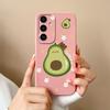 Case For Samsung S24 Plus Ultra Dinosaur Soft Liquid Silicone Lens Protection Anti Choc Cover For Galaxy S 24 S24+ S24Ultra Capa