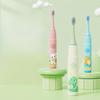 Neue wiederaufladbare Kinder Schallzahnbürste mit weichen Borsten Wiederaufladbare Zahnbürste Elektrische Zähne Kinder-Elektrozahnbürste