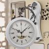 Double Sided Wall Clock Hanging Clocks Art Clock Decorative Two Faces Clock Grand Central Station Clocks for Living Room Study