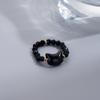 Cat Shell Beaded Ring Women's Light Luxury Niche Design Sense New Simple Personality Sweet Delicate Index Finger Ring Tide