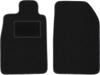 Black Front Mats For: Citroen XM Break, Station Wagon, Sedan, Hatchback, Liftback (1989-2000)
