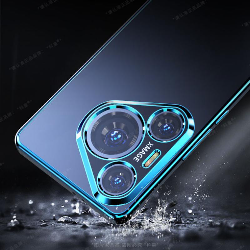 Pro Huawei Pura 70 Pro Plus Ultra galvanické pouzdro na telefon Pro Pura70Pro+ 70Ultra Lens All-inclusive silikonový měkký kryt