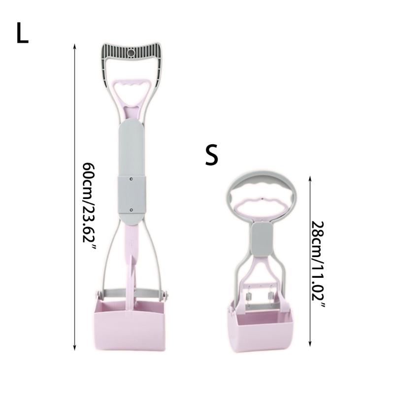 Dog Poop Pick Up Portable Long Handle Poop Scooper For Dogs Pet Scooper Holder Pet Scooper Dog Pooper Scooper