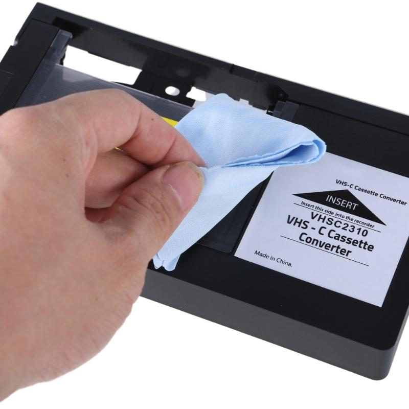 Convert Your Memories VHS C SVHS Tape Adapter, VHS C To VHS Cassette Adapter Effortless Video Transfer To Digital Output