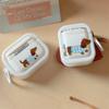 Wear headphones dachshund suitable for AirPods 1 apple bluetooth wireless headset cover 1/1/1 generation pro1 protective case