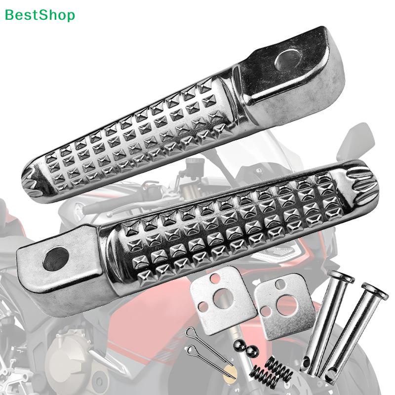Motorcycle Foot Pegs -full Set Of Universal Aluminum Alloy Anti-Slip Footpegs,For Most Motorcycles Wear-Resistant