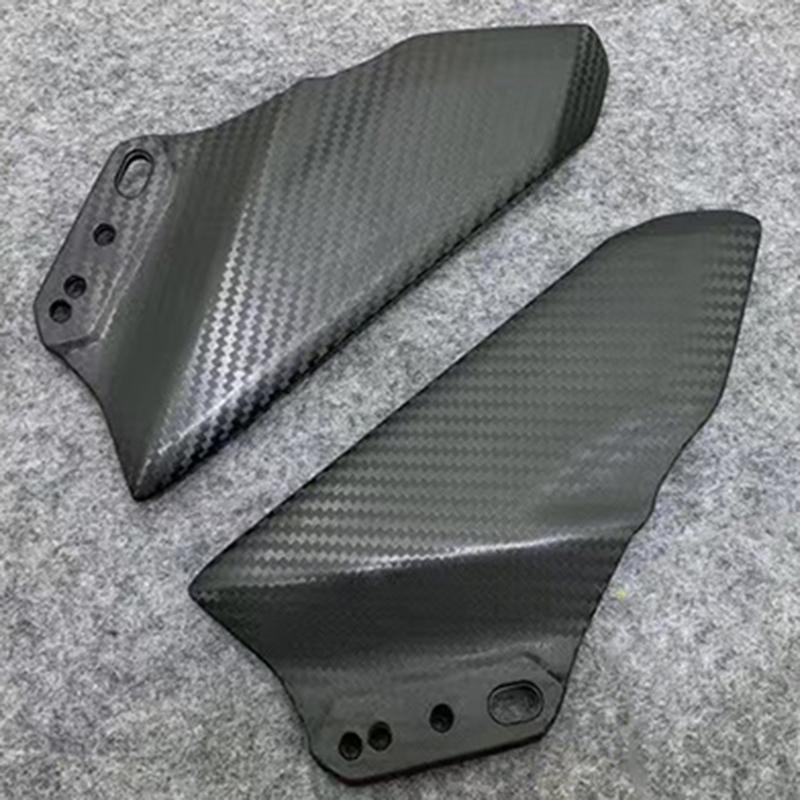 

Мотоциклетные винглеты ZX6R для Kawasaki Ninja 636 ZX-6R 2009 - 2024 2025 Аэродинамическое крыло переднего обтекателя ZX 6R Matte Carbon