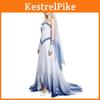 Leichenbraut Emily Cosplay Kostüm Für Halloween Bühnenauftritt Weicher Stoff Für Damen
