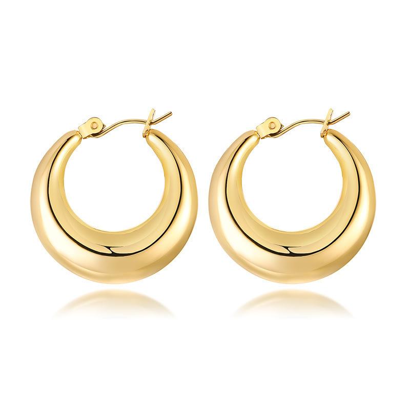 

[Second Hair] Octagram Earrings, Star Element Earrings, Simple Diamond-Inlaid Zircon Earrings, Women
