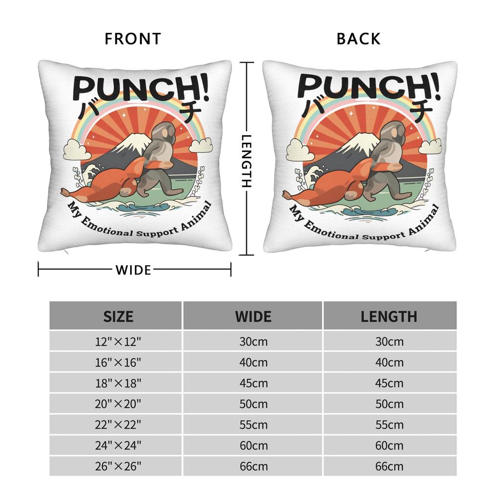 Punch Monkey Pillow Case Fashion Pillow Cover Soft Pillowcases For Wedding Party Home Decor