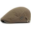 HT4783 Beret Czapka Wiosna Lato Siatkowe Czapki dla Mężczyzn Kobiet Retro Artysta Malarz Beret Oddychająca Czapka Płaska Bluszczowa Regulowane Berety
