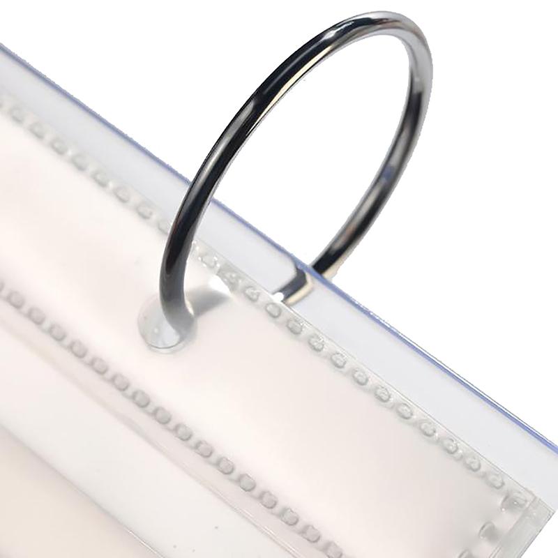 17 Pages Nail Stickers Storage Book Decals Organizer Holder Display Manicure Nail Tools Plastic Transparent Film Nail Art