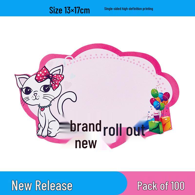 Large Cute Price Tags - 100 Sheets for Clothing, Convenience, and Fruit Stores