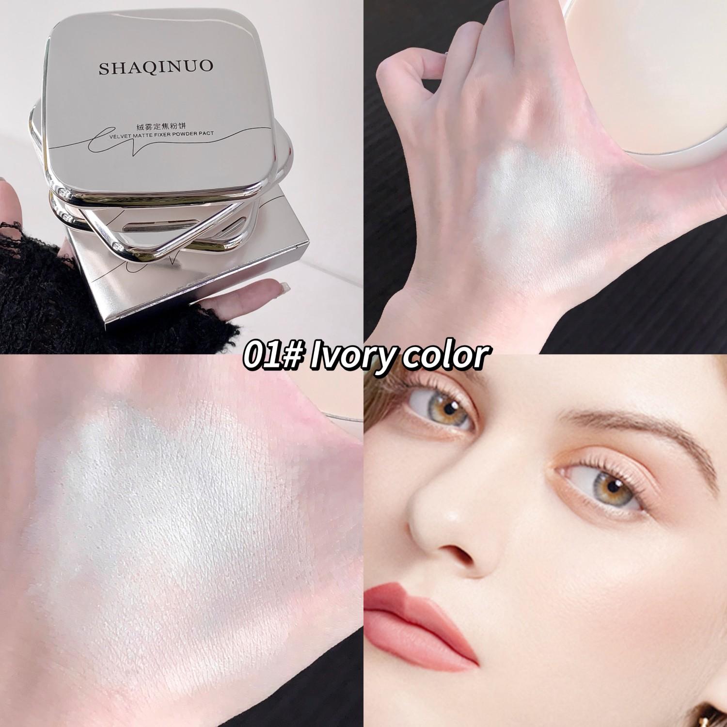 

SHAQINUO VELVET MATTE FIXER POWDER PACT