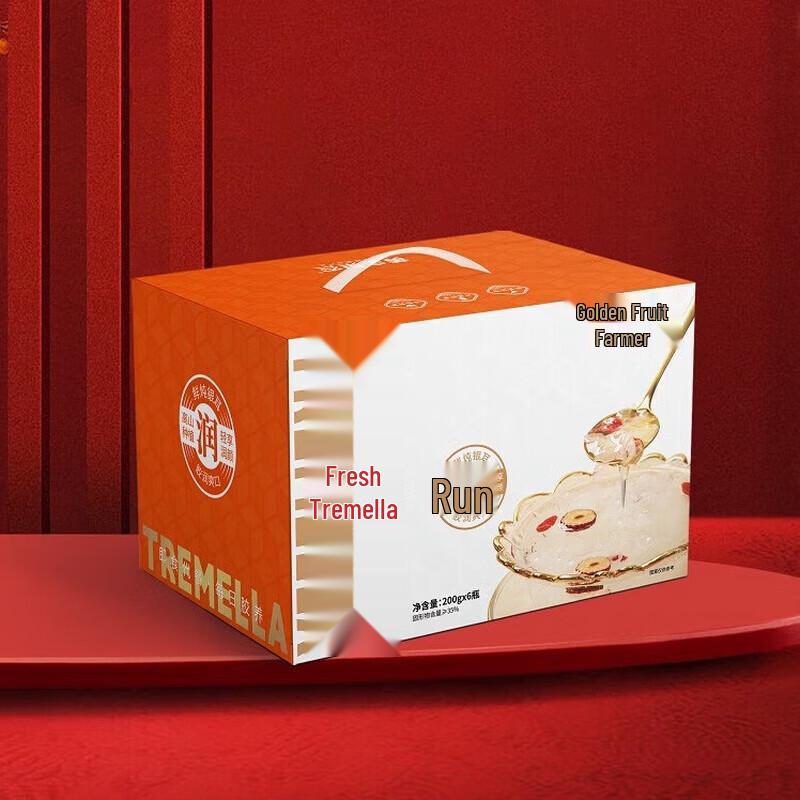 Golden Farmer Fresh Stewed White Fungus Gift Box