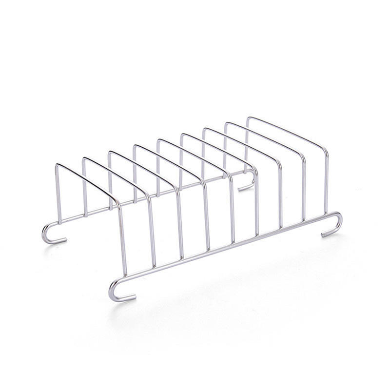 Home Stainless Steel Toast And Bread Rack Rectangle Food Display Tool For Air Fryer Accessories Food Tool Toast Rack For Kitchen