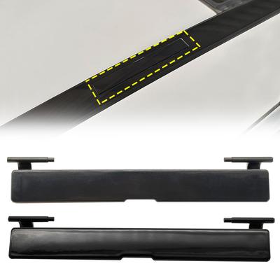 Porte-bagages de toit noir pour voiture Moulure de galerie de toit Couvercle de connexion 2057504100 pour Mercedes-Benz Classe C W205 2015-2025