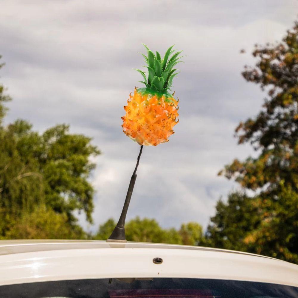 Plastics Pineapple Car Trunk Decor Decoration Pineapple Car Decoration  Beach Vehicles