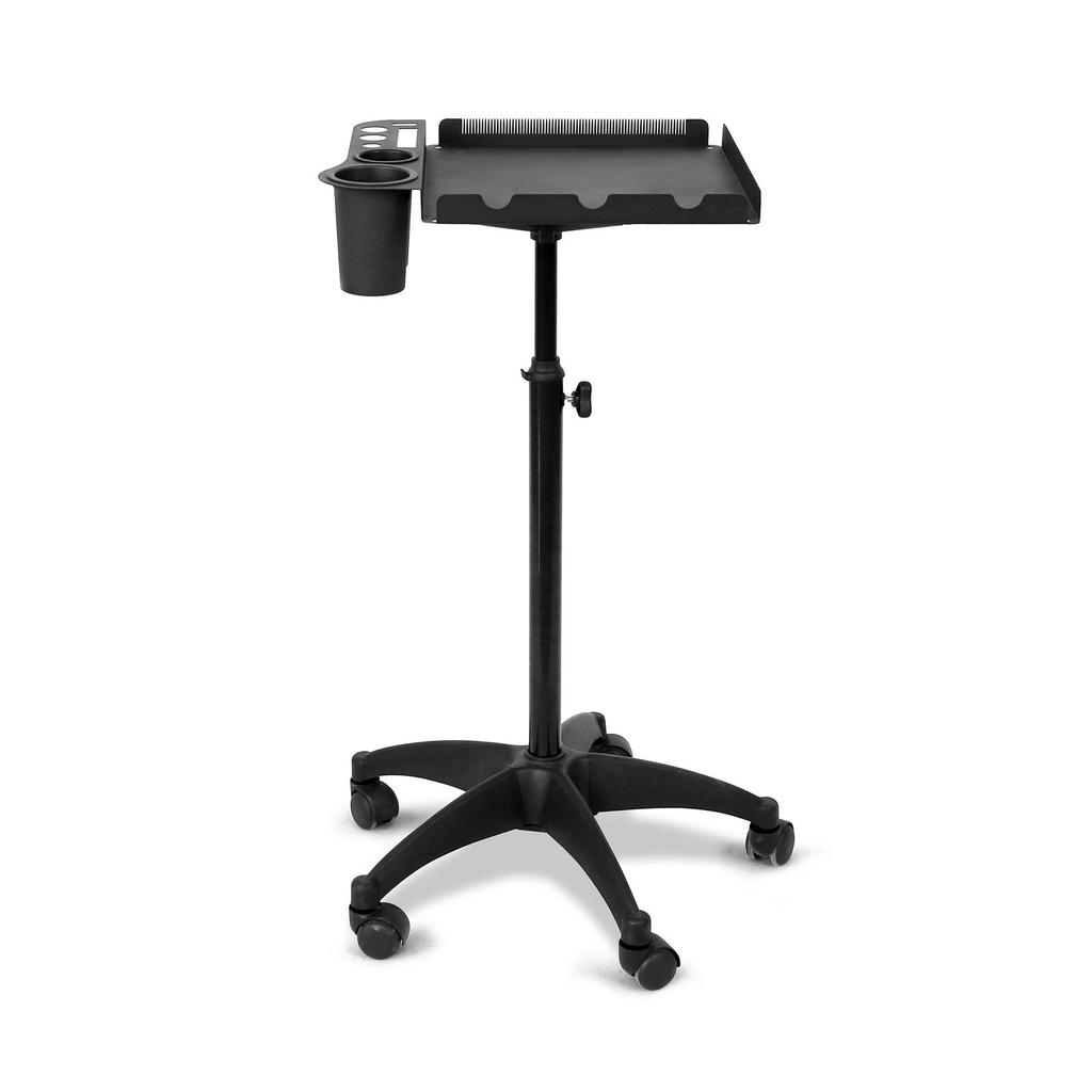 Carrello Portaoggetti da Salone/Estetica/Tatuaggi Regolabile - Portautensili a Rotelle