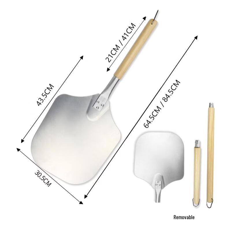 Oeny Stainless Steel Pizza Oven Peel