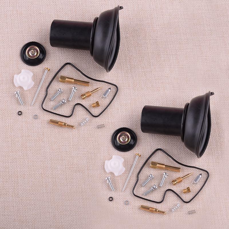 2Sets Carburetor Rebuild Repair Kit Diaphragm Fit for Honda Steed Shadow VT VLX 600