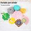 Portable Wooden Yarn Holder for DIY Knitting