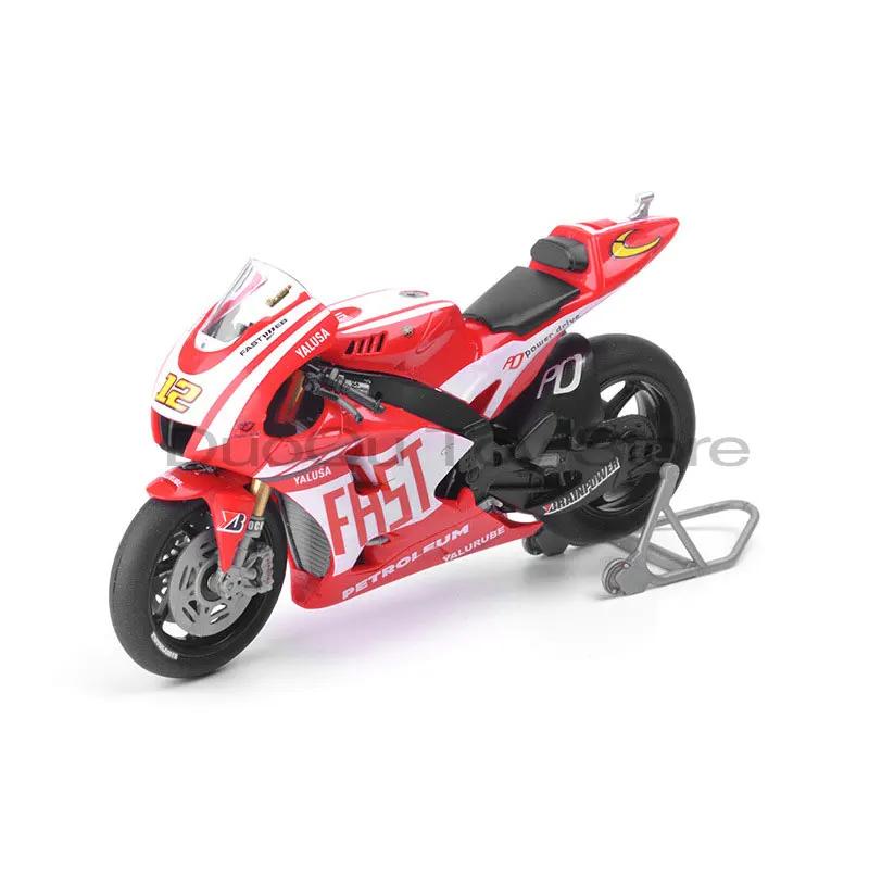 1:18 montierte Kunststoff-Simulationsmotorrad Jungen Exquisites Rennmotorradmodell Lernspielzeug Feiertagsgeschenk