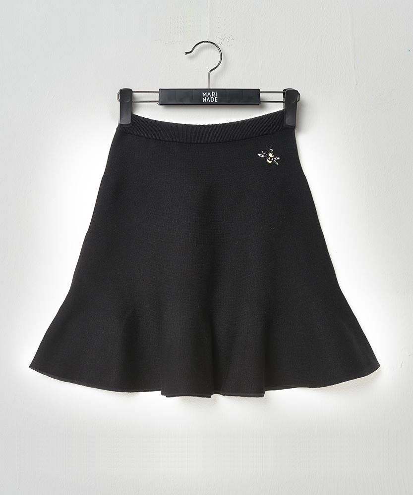 Marinade Mini Flare Knit Skirt - 4 Colors