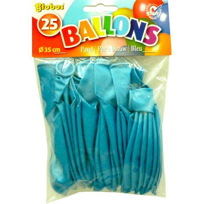 Ballons - 100 % Latex - Ciel - 30 cm - Gonflables à l'air et hélium - Qualité professionnelle