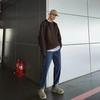 Autumn Crew Neck Solid Color Pullover Sweaters for Men Casual Y2K Knitted Sweater High Street Fashion Jumpers Hombre