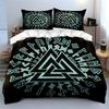 Interlocking triangles and runes. Bedding sets Duvet cover sets Duvet covers Pillowcases(1*Duvet Cover 2*Pillowcases without duvet insert)