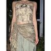 Jazz dance fart curtain hip scarf exotic ethnic style shawl scarf multifunctional belt accessories vintage niche waist chain