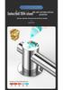 Adjustable Stainless Steel No-Drill Shower Arm and Head Holder