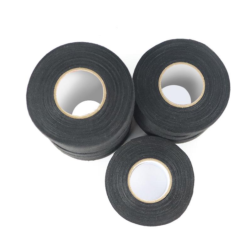 Black Non-Woven Fabric Wire Harness Tape for Insulation & Audio Noise Reduction