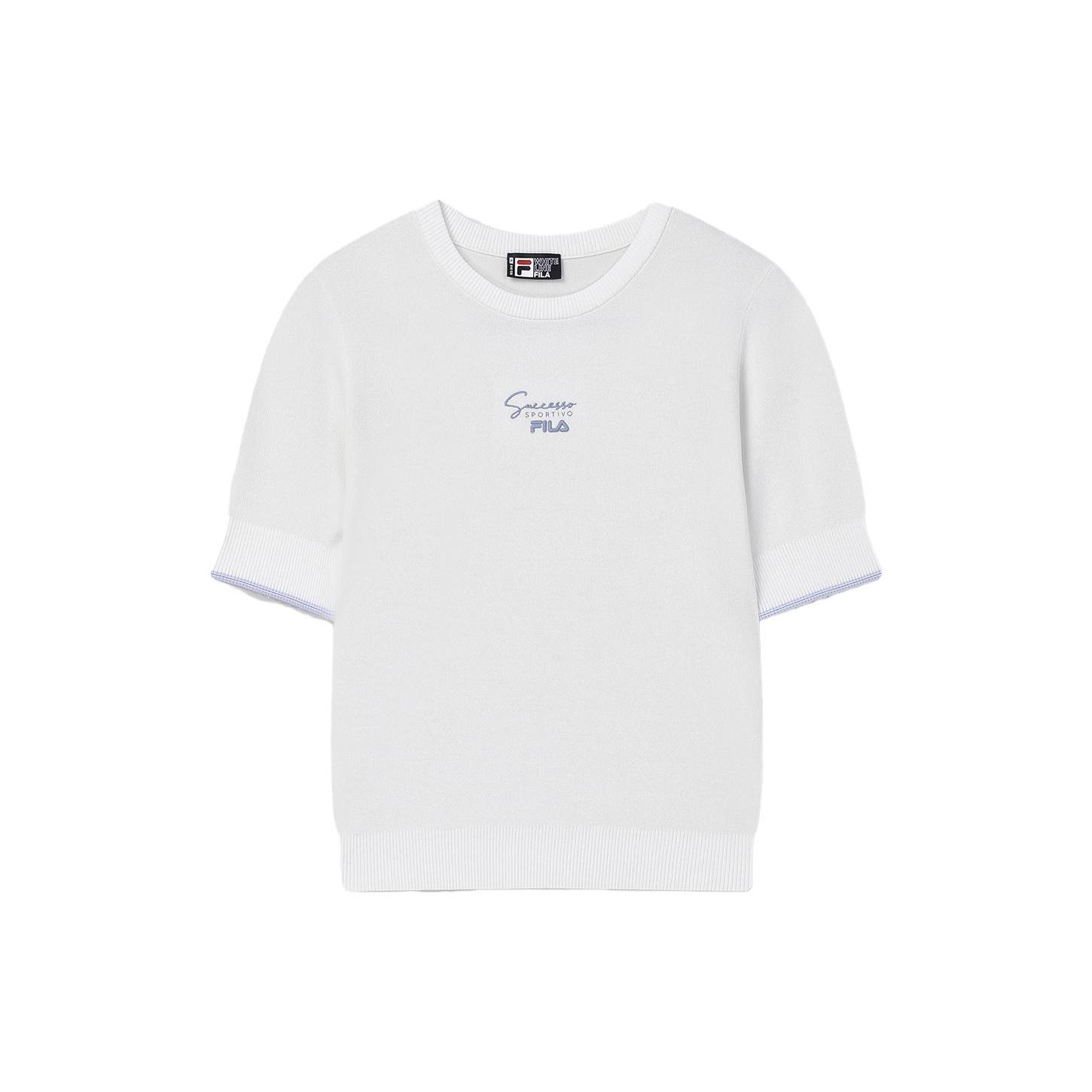 

New FILA T Shirt Women s Cloud White F11W338404F-WT XXL