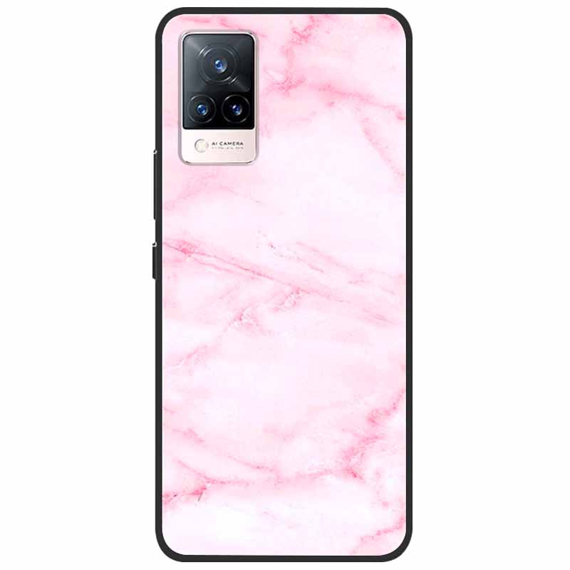 Miękkie Silikonowe Etui Na Telefon Dla vivo V21 5G 4G V21E V2027 Y11S Y12S V20 V2025 V 21E TPU Coque Pokrowiec Dla Vivo V 21e 21 Ochronne