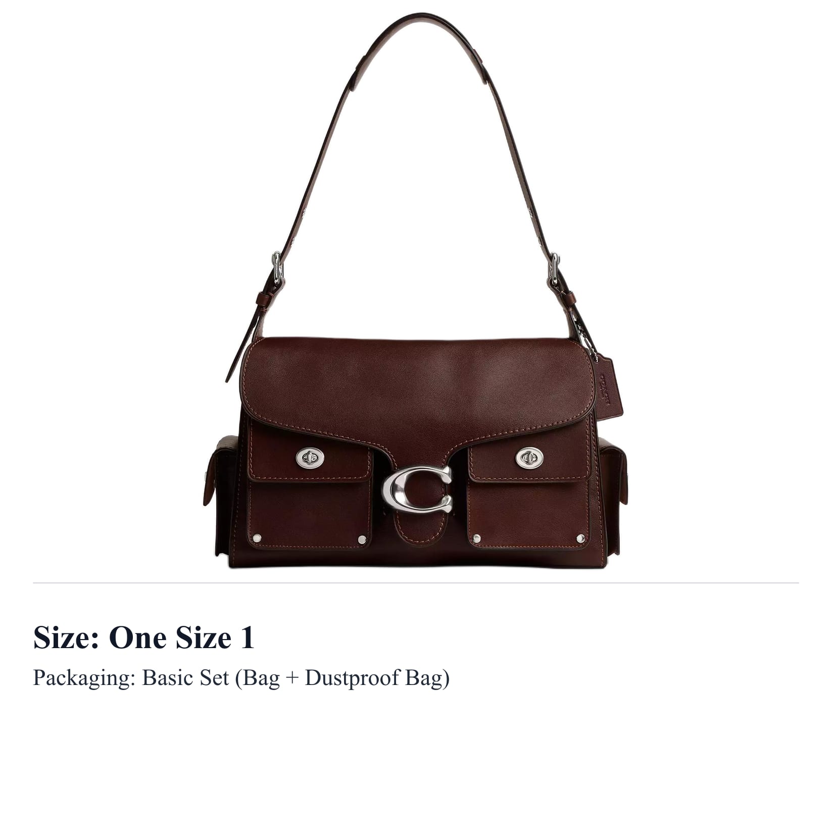 COACH Tabby Grain Leather Handbag, Shoulder