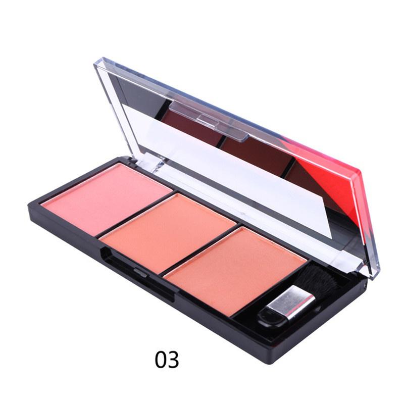 Natural Red Cheeks Cheeks Makeup Eye Shadow Make-up Powder and Blush