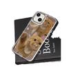 Naughty Cat Cute Pet Suitable for iPhone17 Mirror Mobile Phone Case 16pro Electroplating Button X Apple 14 All-inclusive 15