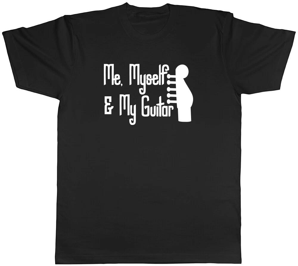 Me, Myself & My Guitar Mens Ladies Womens Unisex T-Shirt XS