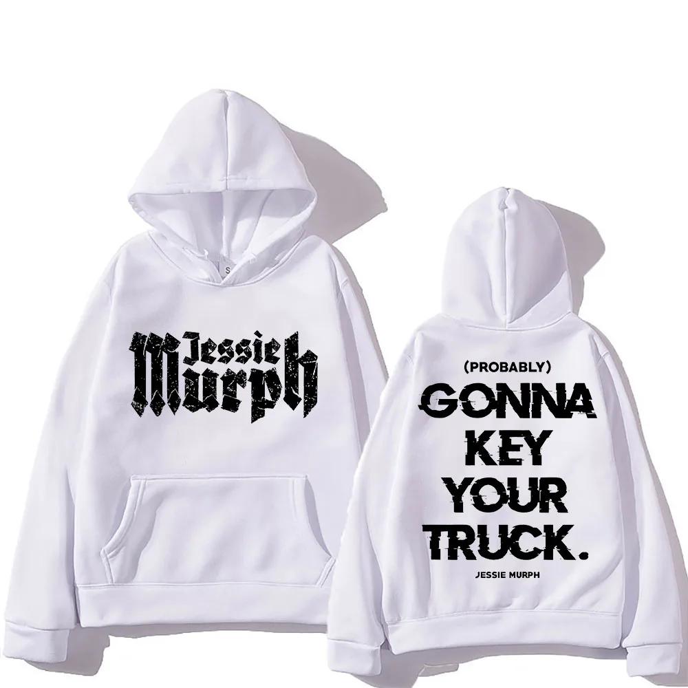Jessie Murph Hoodie for Autumn Winter Gothic Sweatshirts With Hooded Harajuku Comfortable Clothing Sudaderas Retro Hoody